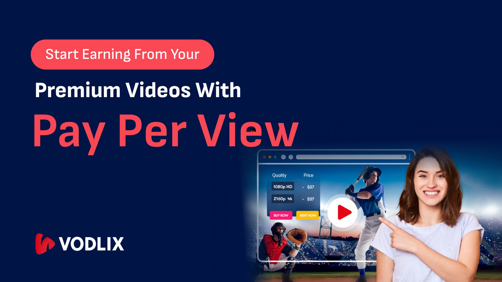 Start Earning From Your Premium Videos With Pay Per View Monetization