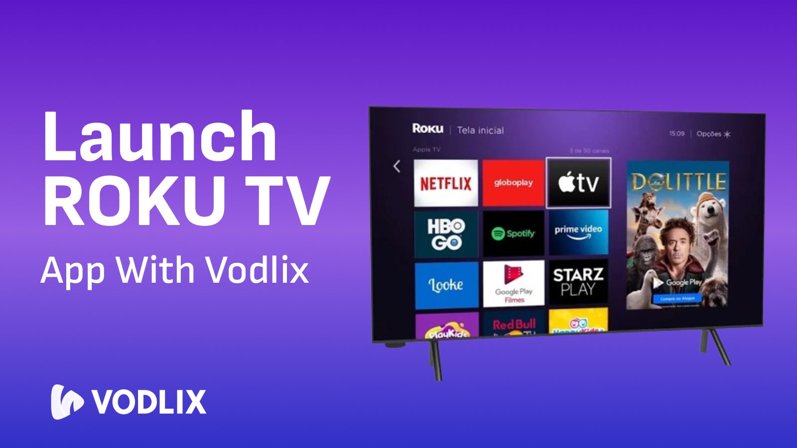 Streamline Your OTT Platform Launch on Roku TV with Vodlix
