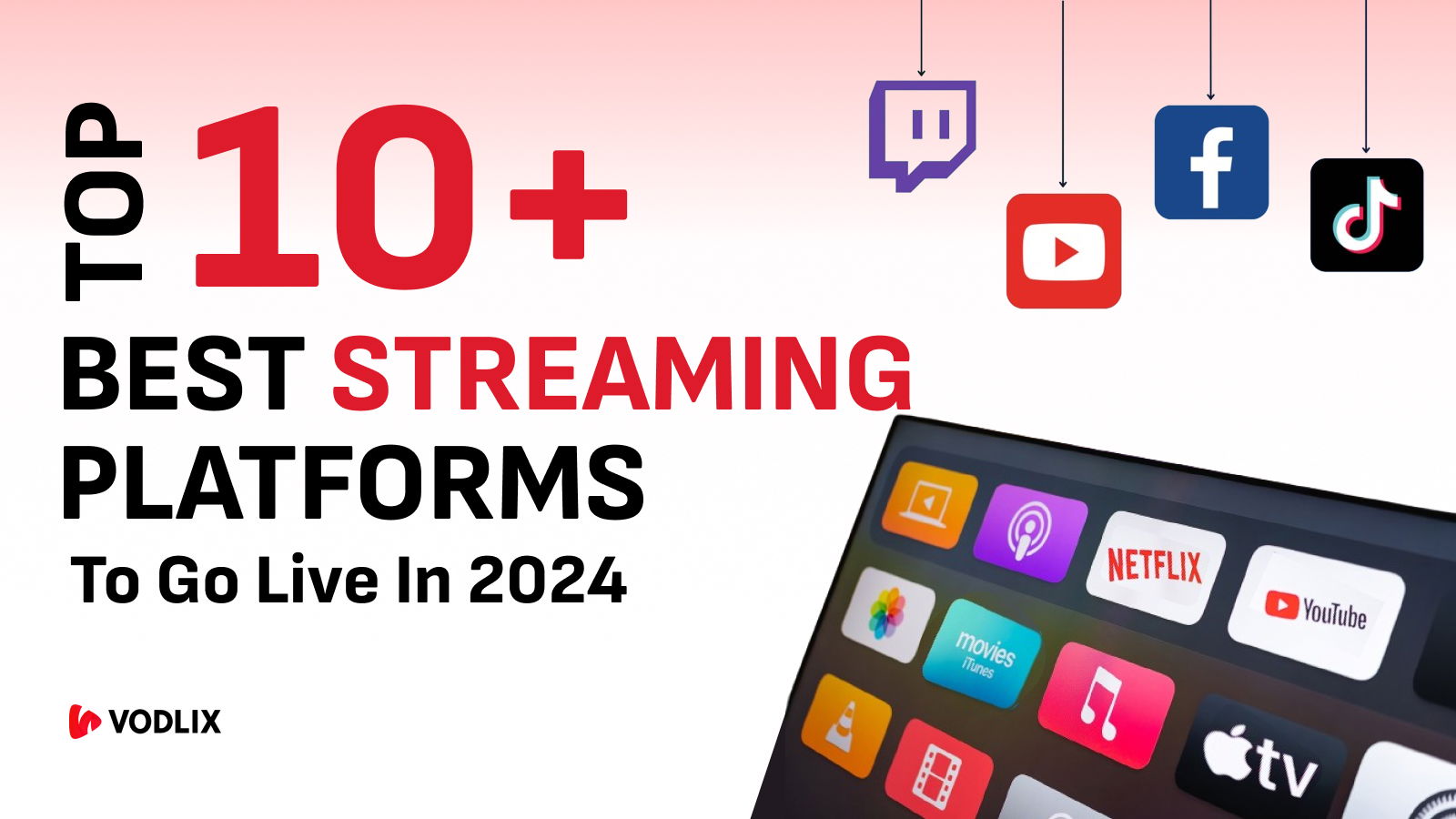 Top 10 Best Streaming Platforms To Go Live in 2024