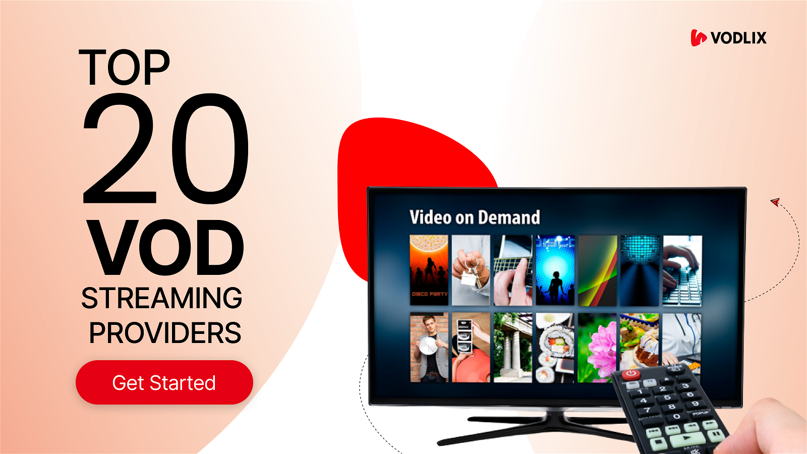 Top 20 VOD Streaming Providers