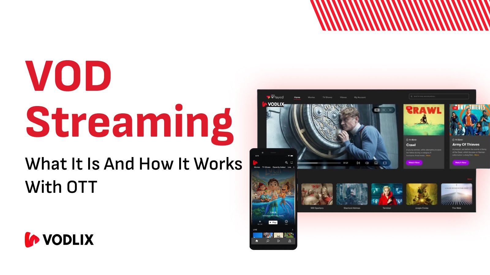 VOD Streaming – What It Is and How It Works with OTT