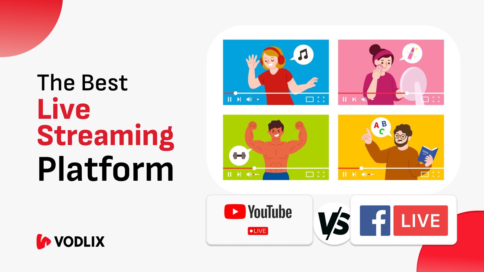 YouTube Live vs Facebook Live -The Best Live Streaming